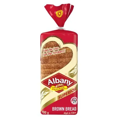 Albany Superior Sliced Brown Bread