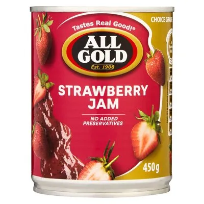 All Gold Strawberry Jam