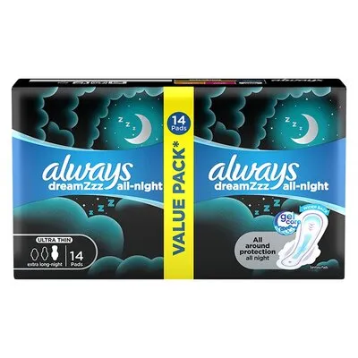 Always Ultra Sanitary Pads Night