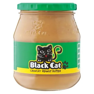 Black Cat Crunchy Peanut Butter