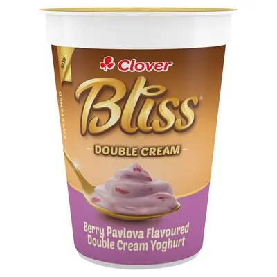 Clover Bliss Berry Pavlova Flavoured Double Cream