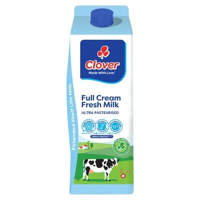 Clover Ultra Pasteurised Fresh Full Cream Milk