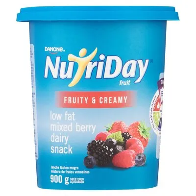 Danone Nutriday Low Fat Mixed Berry Yoghurt