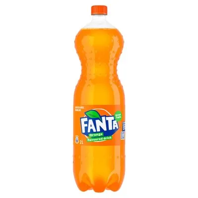 Fanta Orange Plastic Bottle