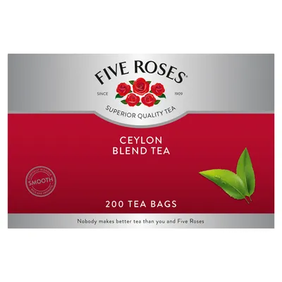 Five Roses Tagless Tea Bags