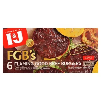 I&J Flaming Good Burgers