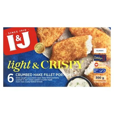 I&J Light & Crispy Classic Hake