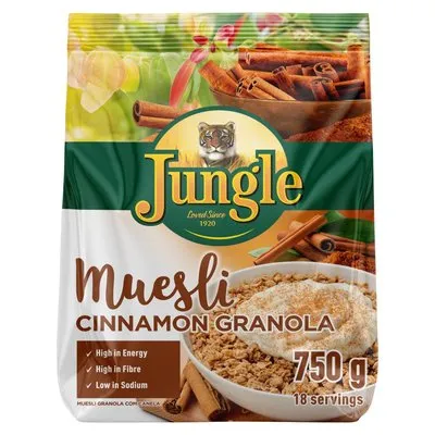 Jungle Muesli Gran & Cinnamon