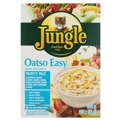 Jungle Oatso Easy Variety Instant Oats