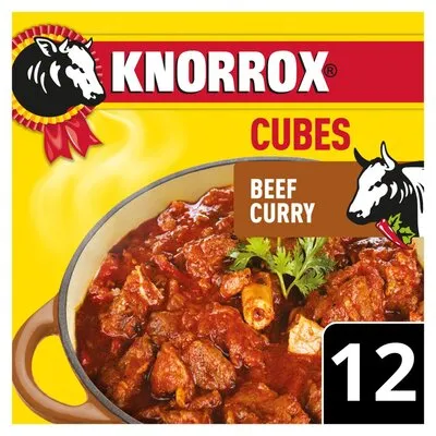 Knorrox Beef Curry Stock Cubes