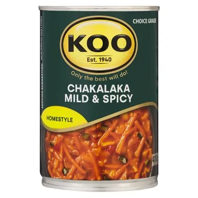 Koo Mild & Spicy Chakalaka