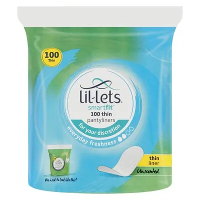 Lil-lets Essentials Pantyliners Unscented
