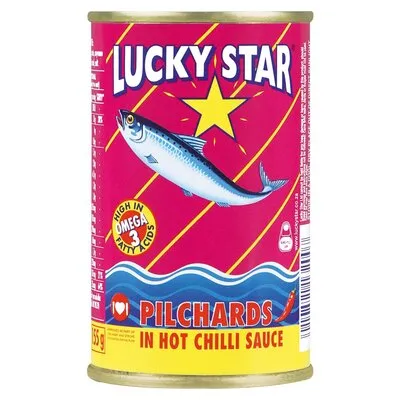 Lucky Star Pilchards in Chilli