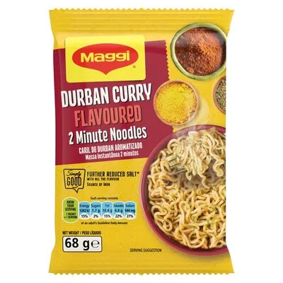 Maggi Durban Curry 2 Minute Noodles