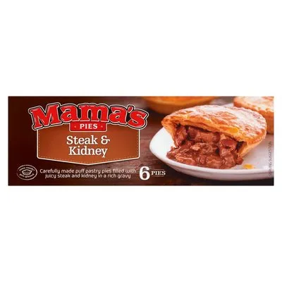 Mama's Steak & Kidney Pies