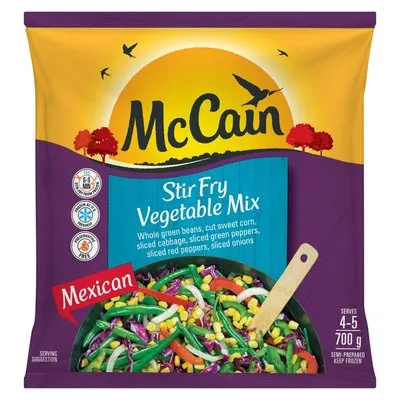 McCain Mexican Stir Fry Vegetable Mix