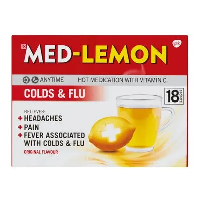 Med-Lemon Regular Cold & Flu Remedy
