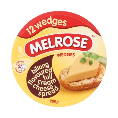 Melrose Biltong Cheese Wedges