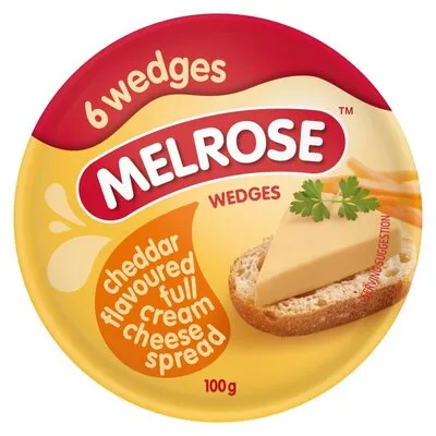 Melrose Cheese Wedges Cheddar