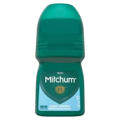 Mitchum Advanced Invisible Roll On Men Clean Control