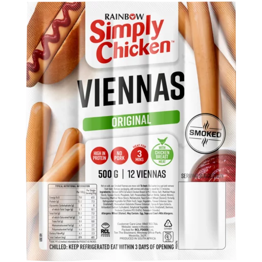 Rainbow Smoked Viennas