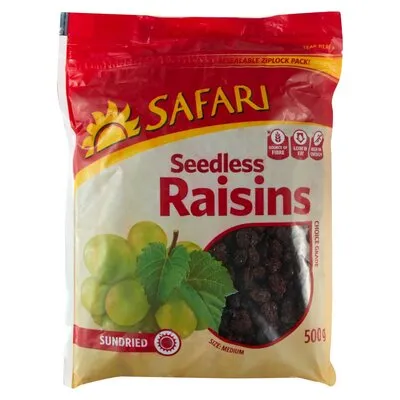 Safari Sundried Seedless Raisins