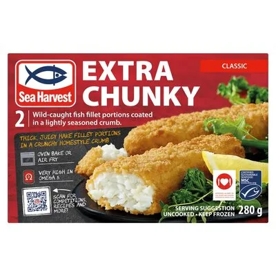 Sea Harvest Frozen Extra Chunky Classic Crumbed