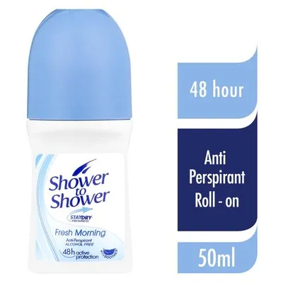 Shower To Shower Roll On Fresh Morning