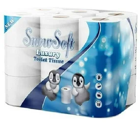 SnowSoftWhite 2 Ply Toilet Paper