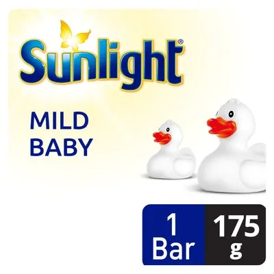 Sunlight Mild Baby Cleansing Face & Body Bar Soap