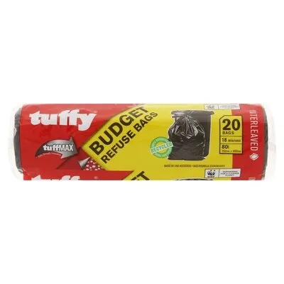 Tuffy Budget Black Refuse Bags