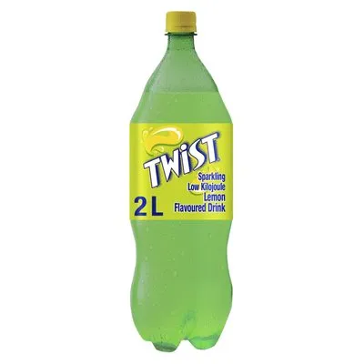Twist Lemon Plastic Bottle