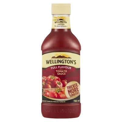 Wellington's New Recipe Tomato Sauce