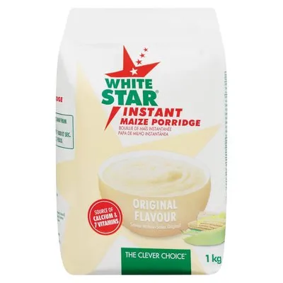 White Star Instant Maize Porridge Orig