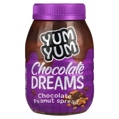 Yum Yum Choc Dreams Peanut Spread